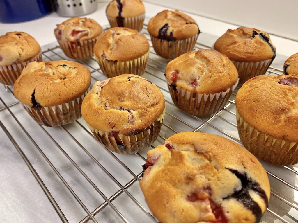 simple-and-easy-triple-berry-muffins