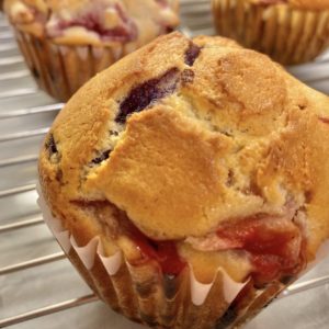 Simple and easy Triple-Berry Muffins