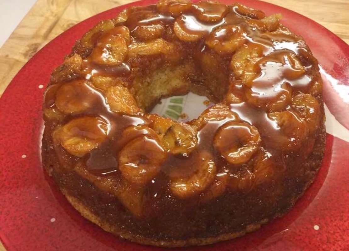 Banana Upside Down Cake